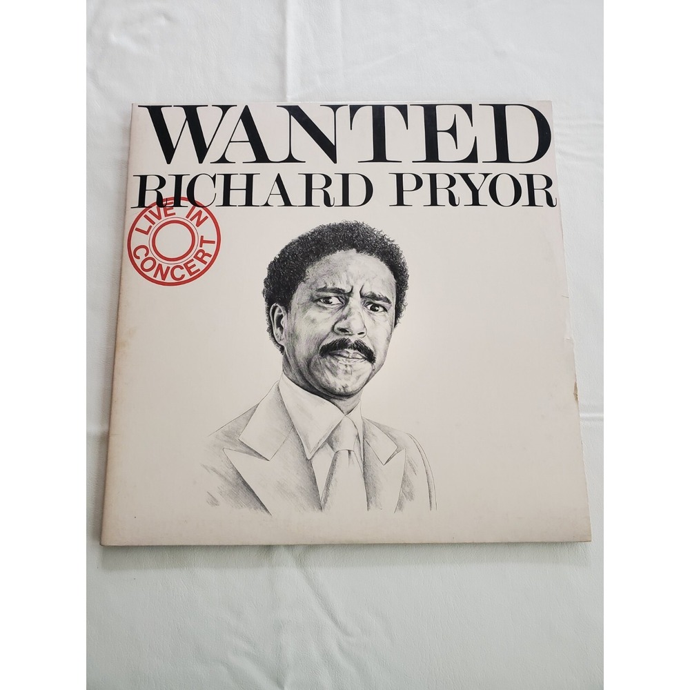 Richard Pryor - Wanted Live In Concert -12" Vinyl Record Tested READ DESCRIPTION